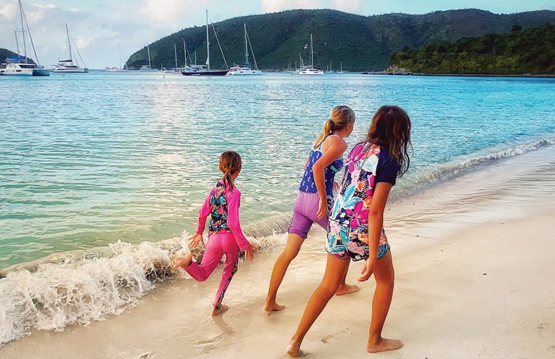 US Virgin Islands beach