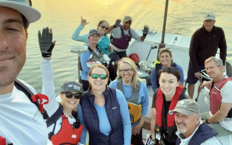 SpinSheet Century Club member Capt. Love and crew 