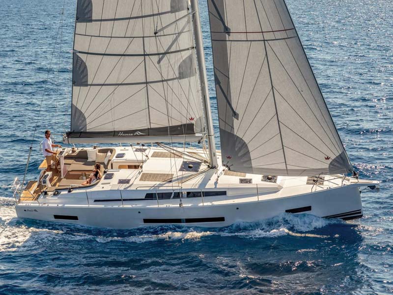 Hanse 410. Photo courtesy of North Point Yacht Sales Hanse 410. Photo courtesy of North Point Yacht Sales