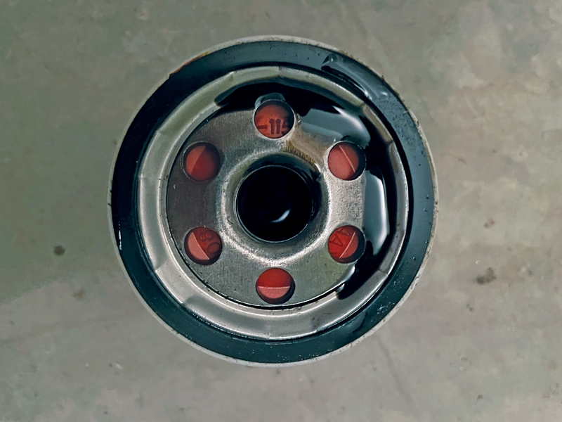 oil filter, oil change
