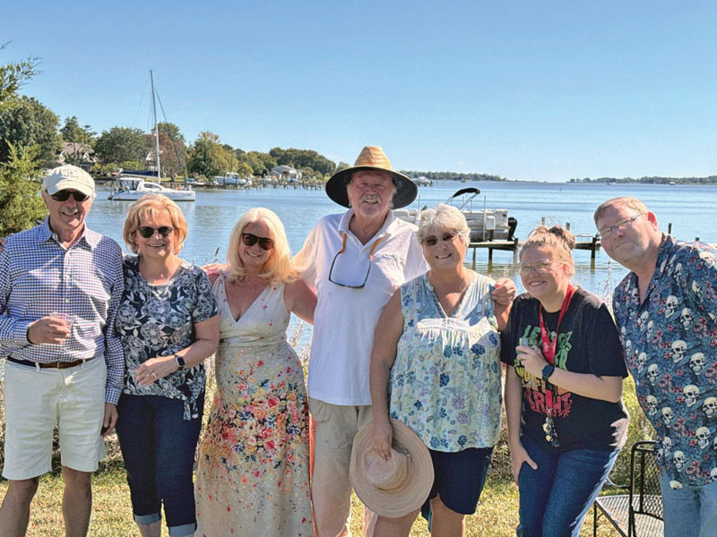 smiling group of people at Cascia Winery near the Chesapeake Bay smiling group of people at Cascia Winery near the Chesapeake Bay