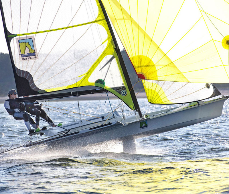 exciting sailing on a small sailboat exciting sailing on a small sailboat