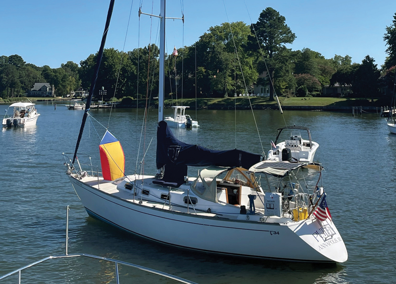 Tartan Sailboat Tartan Sailboat