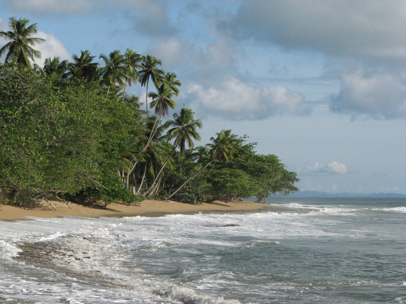 Steps at Rincon Beach, Puerto Rico